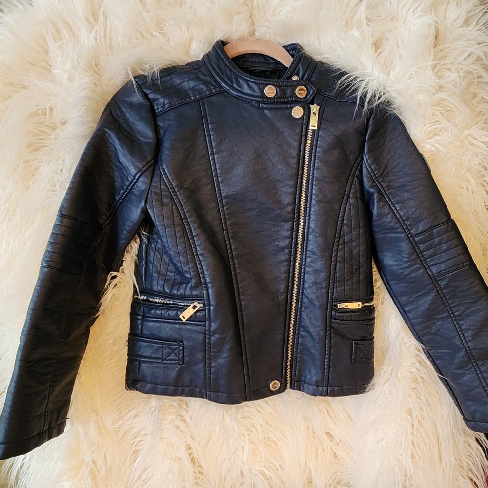 Girls Urban Republic Faux Leather Moto Jacket